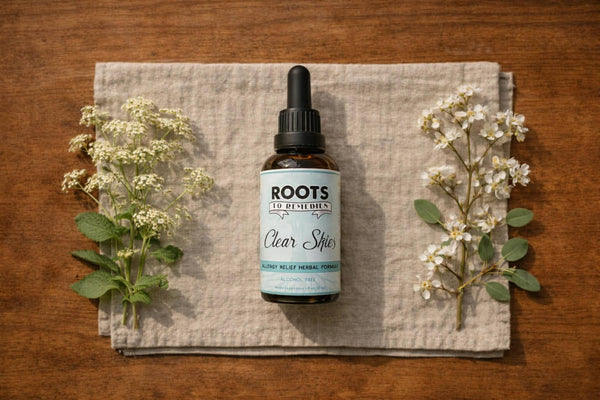 “CLEAR SKIES” ALLERGY RELIEF HERBAL EXTRACT