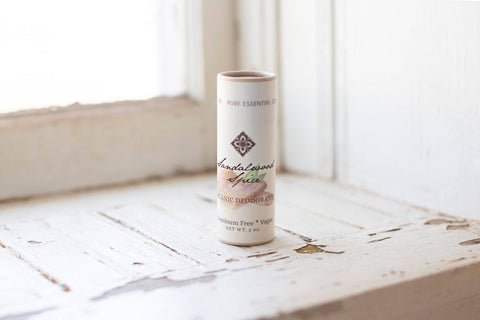 Sandalwood Spice Organic Deodorant