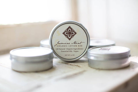Jasmine Mint Organic Lotion Bar