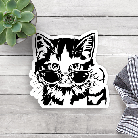 Cat Vinyl Sticker