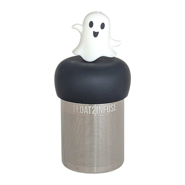 Dancing Ghost | Floating Tea Infuser | Black Base | White