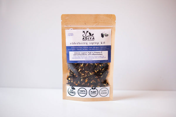 Elderberry Syrup Kit Organic Herbal