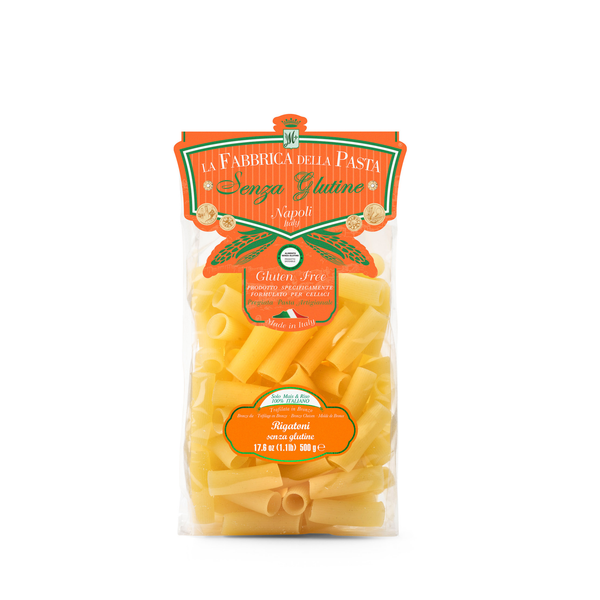 Gluten Free Rigatoni by La Fabbrica della Pasta