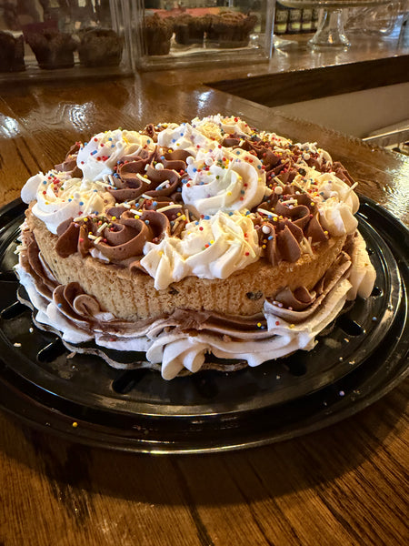 Chocolate Chip Cookie Cake (GF) - Can be made Dairy Free & Egg Free (Local pick-up only)