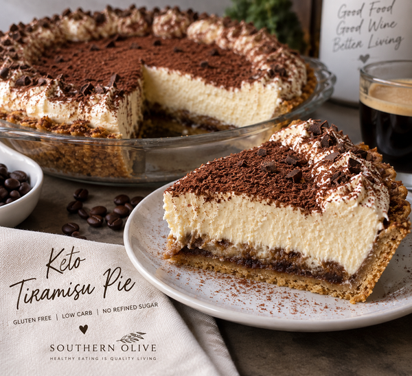Tiramisu Cream Pie (Gluten-free, Egg-Free and Keto Options: Local pick-up only)