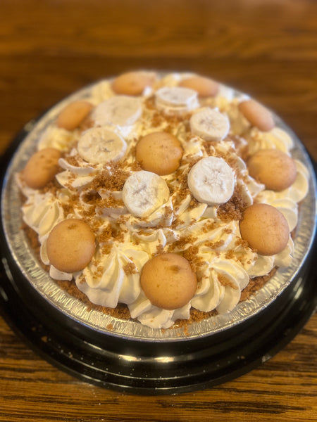 Banana Cream Pie (Gluten-free and Keto Options: Local pick-up only)