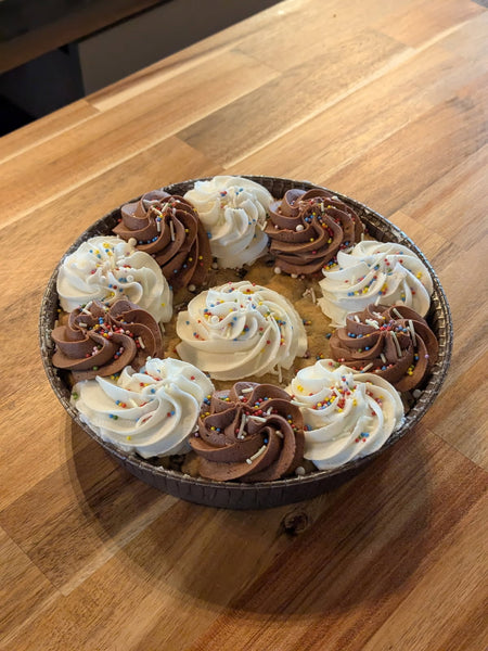 Chocolate Chip Cookie Cake (GF) - Can be made Dairy Free & Egg Free (Local pick-up only)