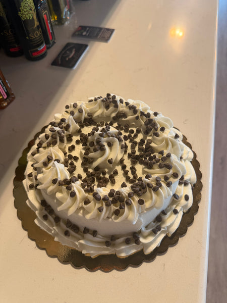 Gluten Free 8” Single Layer Cakes (Can be Dairy free and vegan) (cannot be shipped)