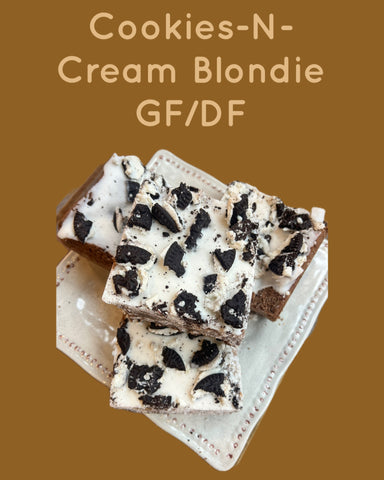 4-pack Blondies (Gluten-free, Dairy-Free) (can also be shipped)