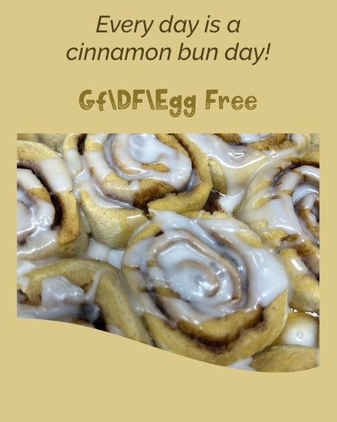 Cinnamon Rolls (Gluten-free, Vegan) (Local pick-up only)