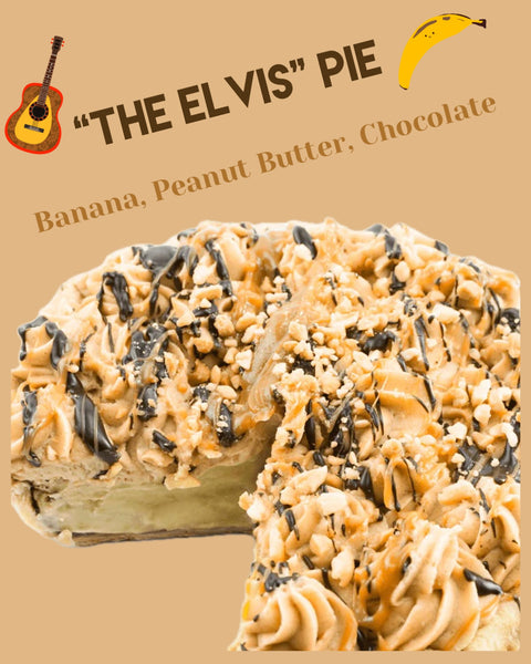 “The Elvis” Pie (Gluten-free/egg free & Keto Options: Local pick-up only)