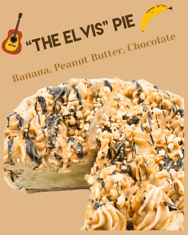 “The Elvis” Pie (Gluten-free/egg free & Keto Options: Local pick-up only)