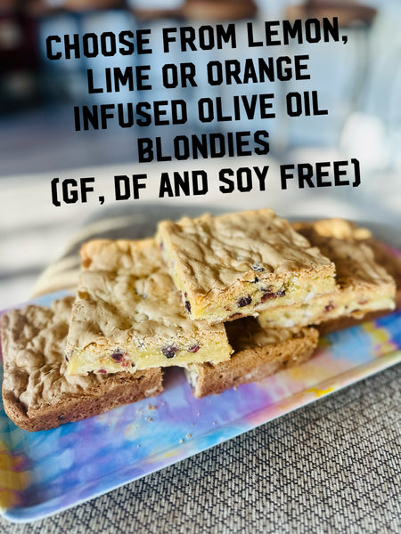 4-pack Blondies (Gluten-free, Dairy-Free) (can also be shipped)