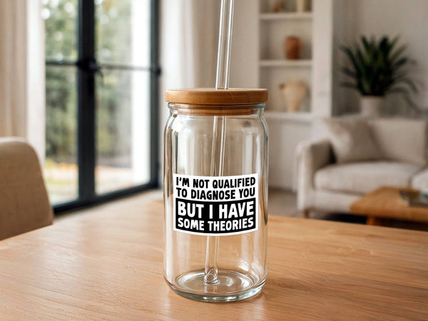 Not Qualified to Diagnose You, But... | Funny Stickers