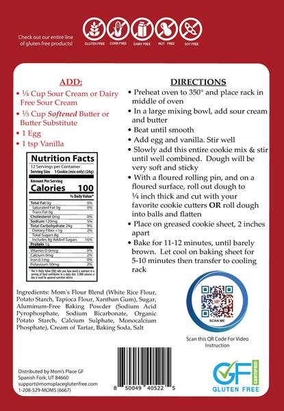 Gluten-Free Sugar Cookie Mix