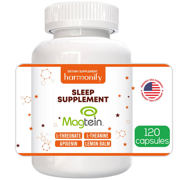 Magtein Magnesium L Threonate L Theanine LemonBalm Apigenin