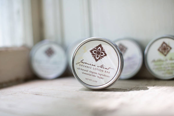 Jasmine Mint Organic Lotion Bar