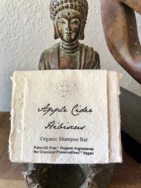 Apple Cider Hibiscus Organic Shampoo Bar