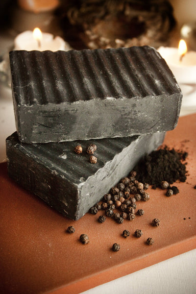 Black Pepper Charcoal Detox Organic Soap