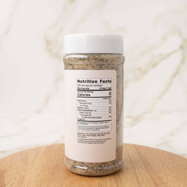Salt+, Pepper, Onion, Garlic (SPOG) Seasoning