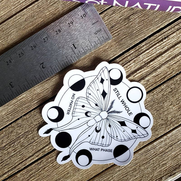 Still Whole No Matter What Phase, Vinyl Sticker