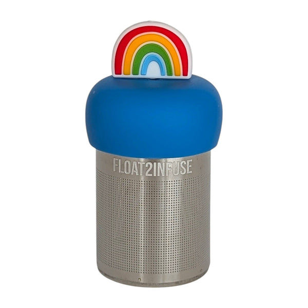 Rainbow Infuser | Floating Tea Infuser | Blue Base |Colorful