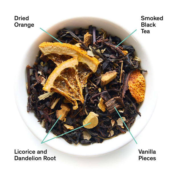 Mood Indigo - Smoky Orange Vanilla Black Tea