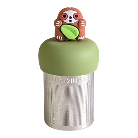 Hungry Sloth | Floating Tea Infuser | Green Base | Brown