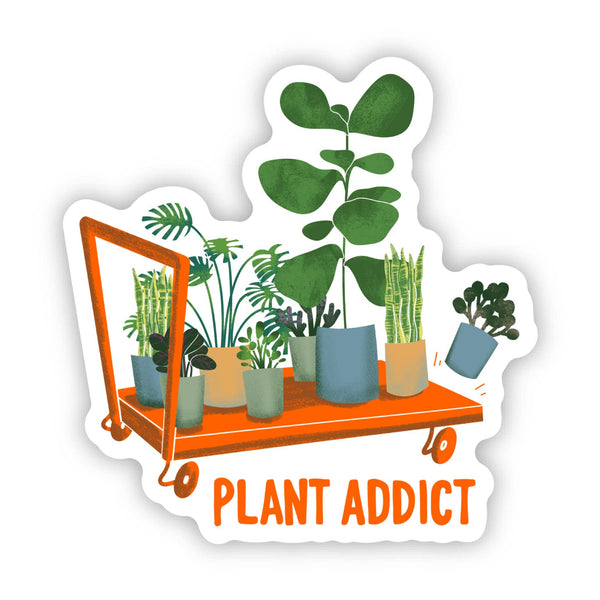 Plant Addict Sticker