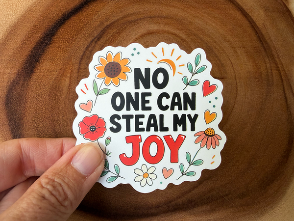 No One Can Steal My Joy | Bible Stickers | Christian Sticker