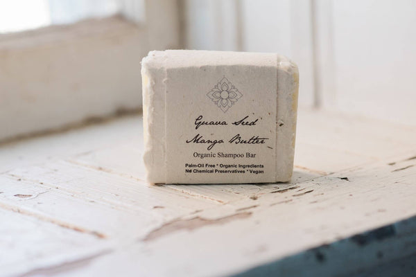 Guava Seed Mango Butter Organic Shampoo Bar