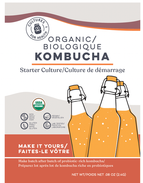 Organic Kombucha Starter Culture