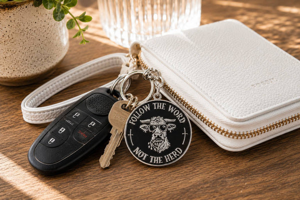 Keychain | Follow the Word, Not the Herd | Keychains Bulk