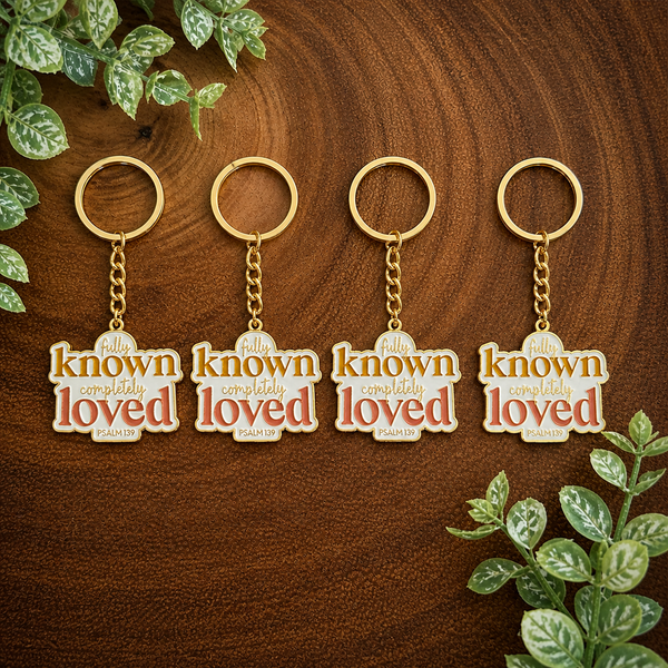 Keychain | Fully Known | Keychains Bulk | Christian Keychain