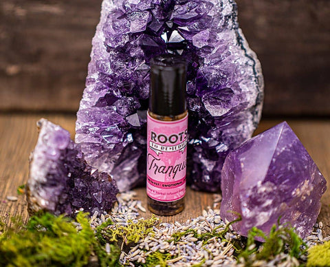 Tranquil Crystal and Herbal Infused Roller