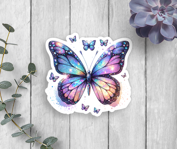 Butterfly Vinyl Sticker