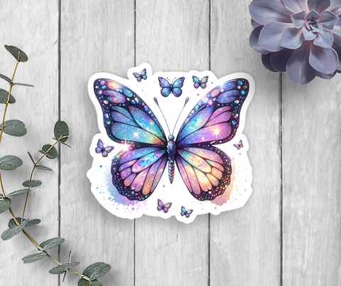 Butterfly Vinyl Sticker