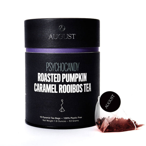 Psychocandy - Roasted Pumpkin Caramel Rooibos - 15 Tea Bags