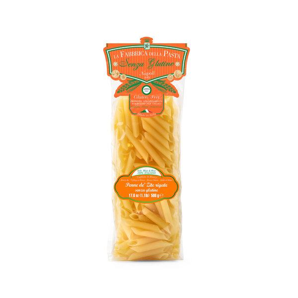 Gluten Free Penne  Rigate by La Fabbrica della Pasta