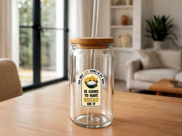 Chips and Queso | Funny Sticker | Mexican Food | Tacos