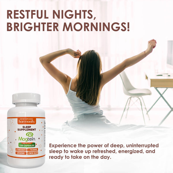 Magtein Magnesium L Threonate L Theanine LemonBalm Apigenin
