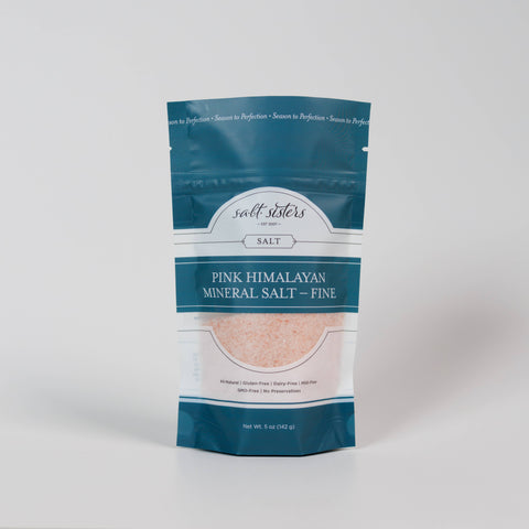 All-Natural Mineral Salt - Pink Himalayan - Fine - 5 oz