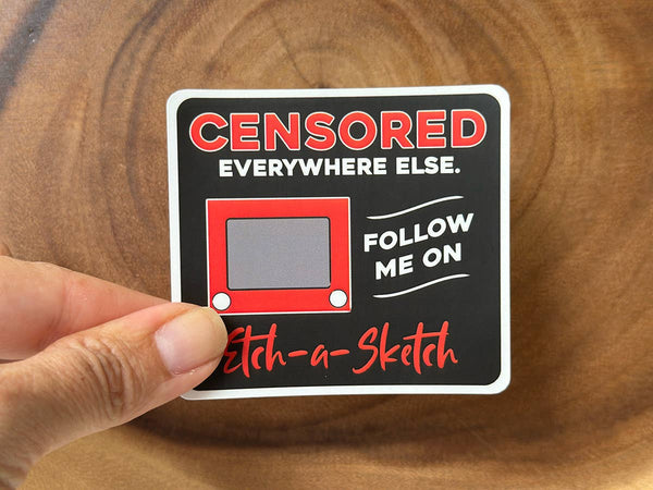 Censored Sticker | Funny Stickers | Stickers Vinyl Bulk