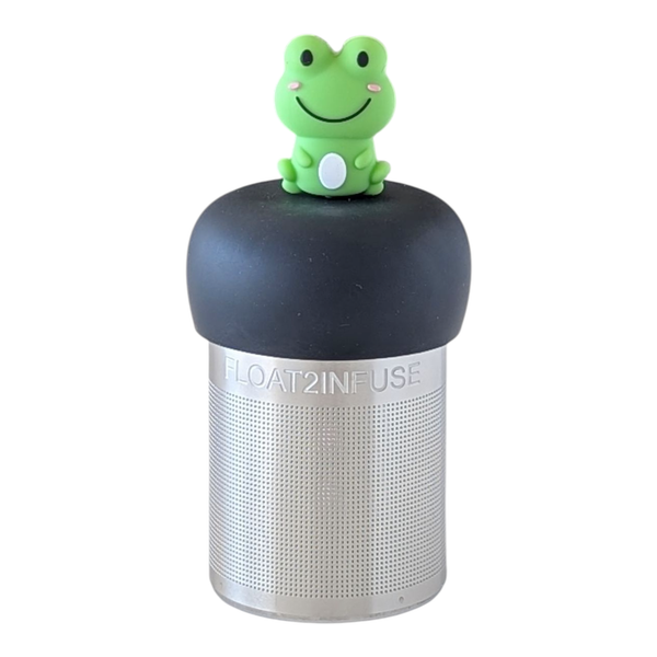 Floating Frog Tea Infuser I Grey Base