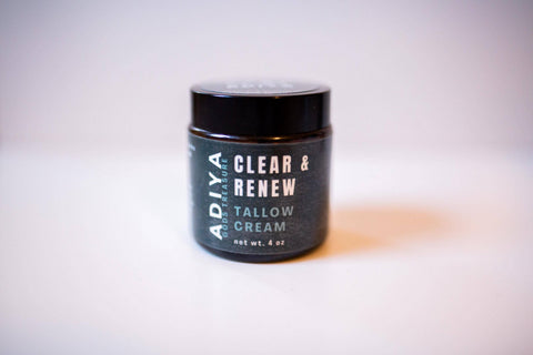 Tallow Clear & Renew Cream Acne Stretch Marks