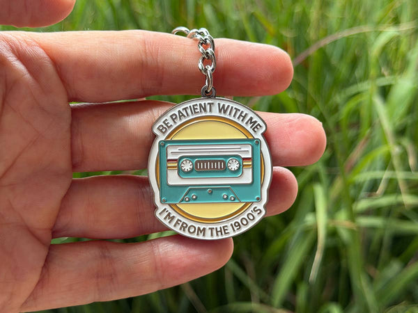 Be Patient With Me | 90's Nostalgia Keychain | Wholesale