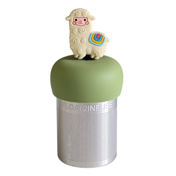 Alpaca | Floating Tea Infuser | Green Base | Cream Alpaca