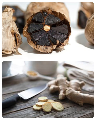 Ginger and Black Garlic Olive Oil