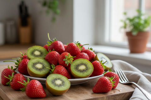 Strawberry Kiwi Rose Balsamic Vinegar