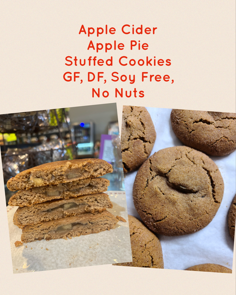 6-pack Stuffed Gluten Free Cookies (the non-cheesecake cookies can be shipped)